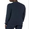 Amazon Essentials Men's Crewneck Cable Cotton Sweater, Navy, Small view 2