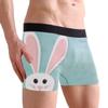 Easter Men Boxer Briefs, Bunny Men's Underwear Comfort Soft Boxer Briefs view 4