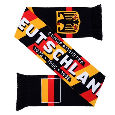 Germany Deutschland Soccer HD Knit Scarf (Tricolor) (Tricolor)