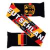 Germany Deutschland Soccer HD Knit Scarf (Tricolor) (Tricolor) view 1