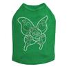 Skull with Wings - Dog Tank, M Kelly Green view 1