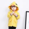 EISHOW Adorable Toddler Kids Baby Boy Girl Duck Raincoat Cartoon Design Jacket Coat Fall Winter Hooded Outwear School Oufits (Yellow, 12 Months) view 2