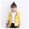 EISHOW Adorable Toddler Kids Baby Boy Girl Duck Raincoat Cartoon Design Jacket Coat Fall Winter Hooded Outwear School Oufits (Yellow, 12 Months) view 4