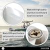 Asaki 626-45943-01-36 Propeller Replacement for Yamaha 9.9HP 15HP 2 & 4 Stroke Outboard Engines 3X9-1/4X9 D 3-Blade Aluminum RH view 4
