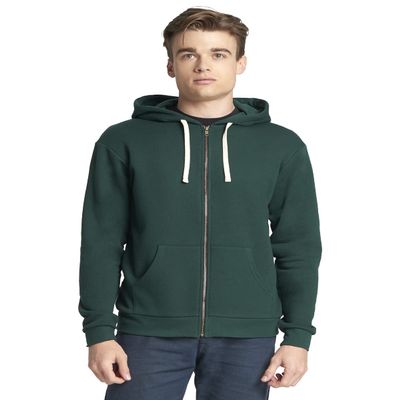 Next Level Unisex Zip Hoody S FOREST GREEN