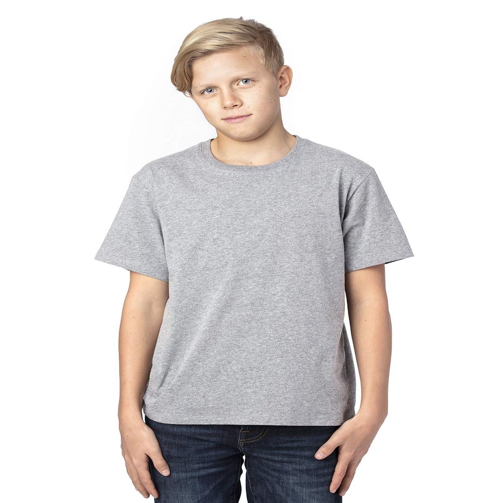 Threadfast Apparel Youth Ultimate T-Shirt XL HEATHER GREY