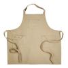 Artisan Collection by Reprime Unisex Cotton Chino Bib Apron OS KHAKI view 1