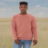 Bella + Canvas Unisex Sponge Fleece Crewneck Sweatshirt L MAUVE view 2