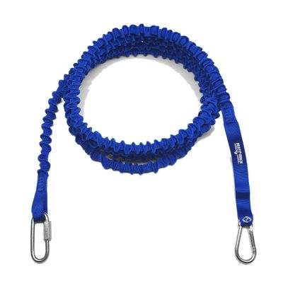 Marine Boat Anchor Bungee Line 10' Long, Made in America by Boat Lines & Dock Ties LLC (Blue, 10 Feet)