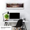 Virginia Tech Basketball - 40.25x13.75-inch Standard Framed Picture by Blakeway Panoramas view 4