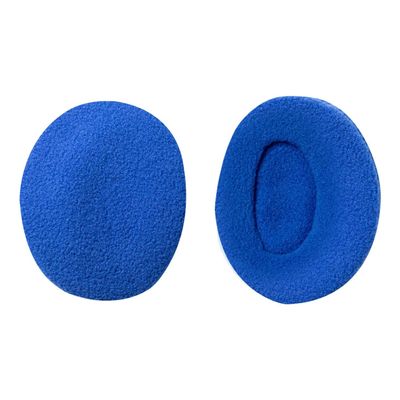 Aurya Bandless Ear Warmers, Soft Fleece Earmuffs for Men, Women and Kids, Compact Thermal Ear Covers for Winter Outdoor Activities, 3 Sizes(Blue)