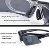 Baselay Polarized Sports Sunglasses with 5 Interchangeable Lenses UV400 Protection Cycling Sun Glasses for Men Women Running Driving Fishing Golf Baseball (Blue) view 2