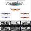 Baselay Polarized Sports Sunglasses with 5 Interchangeable Lenses UV400 Protection Cycling Sun Glasses for Men Women Running Driving Fishing Golf Baseball (Blue) view 4