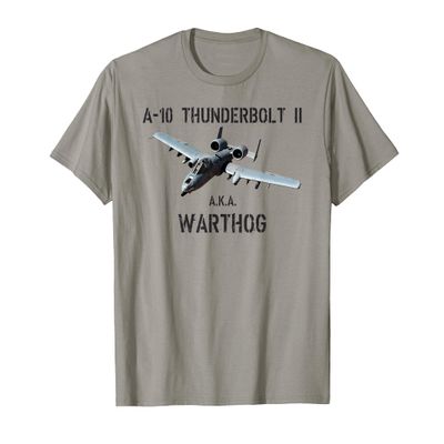A-10 Warthog T-shirt - Attack Jet A-10 Thunderbolt Shirt T-Shirt