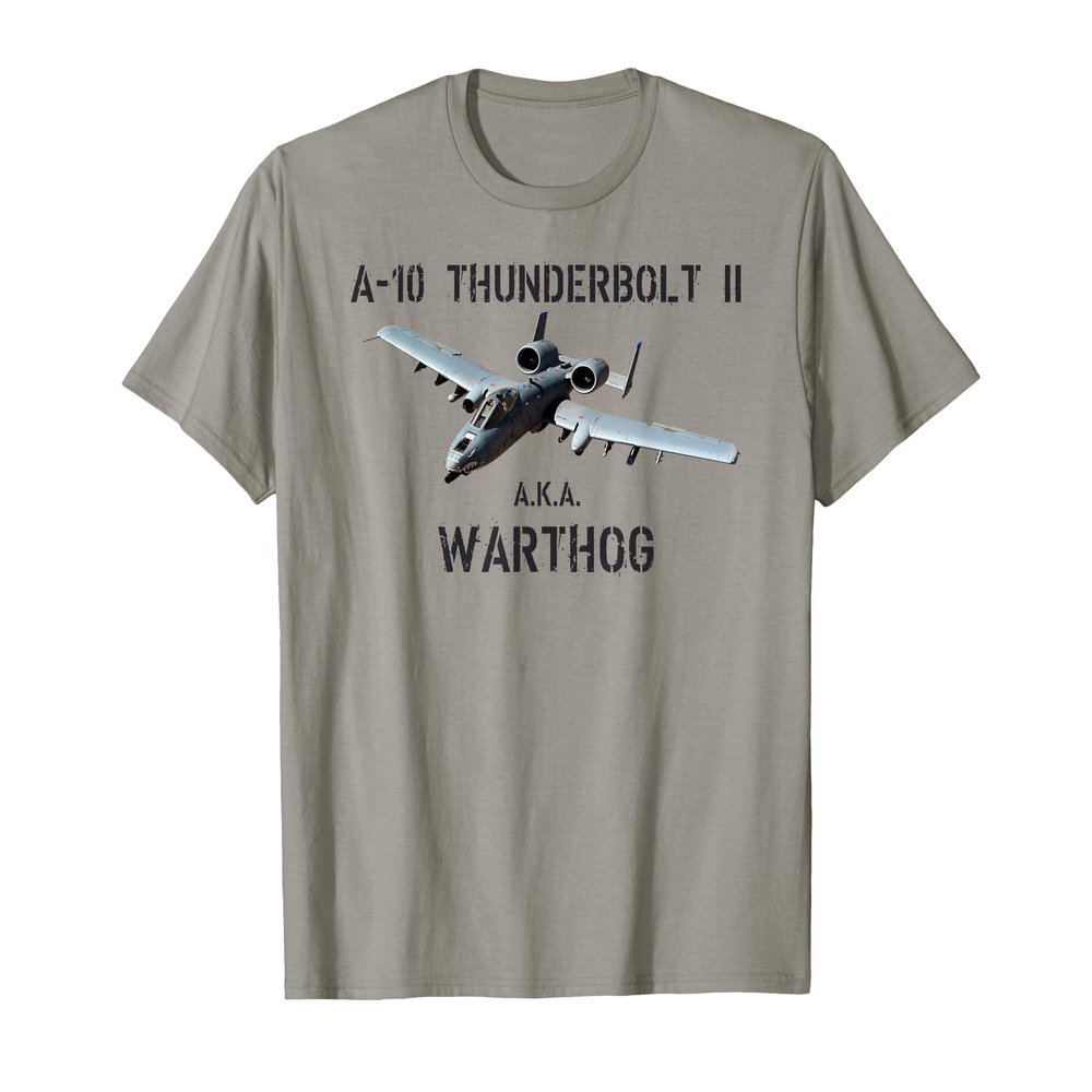 A-10 Warthog T-shirt - Attack Jet A-10 Thunderbolt Shirt T-Shirt