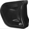 Rawlings | R-EXT COOLFLO Batting Helmet Face Guard | Fits all COOLFLO (RCFH) Helmet Models | Right-Hand Batter | Black view 1