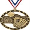 3" Baseball Medals, Massive Rimz Baseball Gold Medal Award 20 Pack view 1