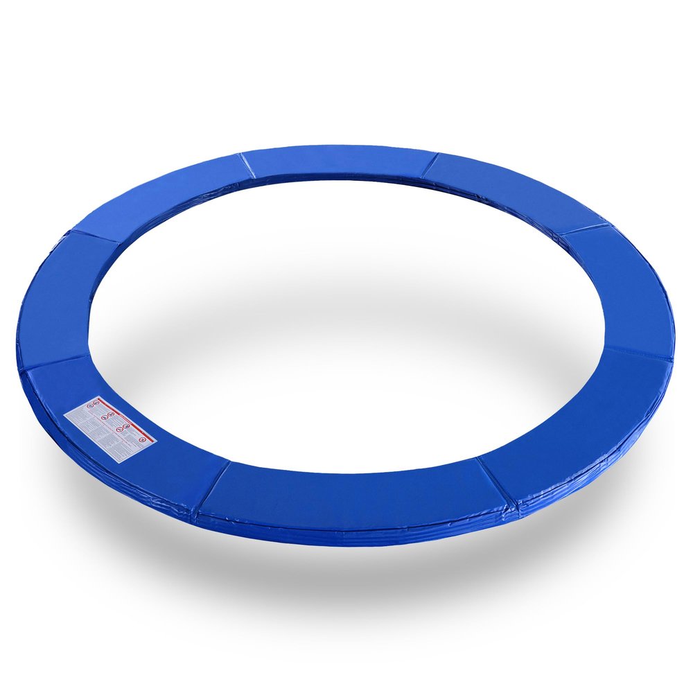Exacme Trampoline Pad Replacement 15 Foot, Round Safety Frame Pad Spring Cover, Blue, CP15B