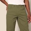 Amazon Essentials Men's Straight Fit 5-Pocket Stretch Twill Pants, Olive, 36W x 30L view 4