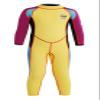 DIVE & SAIL Kid Boys 2.5mm Neoprene One Piece Wetsuits Long Sleeve Swimsuit UPF 50+ UV Protection Rash Guard for Swimming Diving Surfing 8-9 Years Yellow view 1