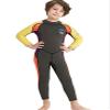 DIVE & SAIL Kid Boy's One Piece Wet Suit 2.5mm Neoprene Warm Siwmwear UV Protection Anti-Jellyfish Rash Guard 6-7 Years Grey view 1