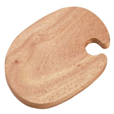 Captain Stag UP-2610 Wooden Tableware Plate, Pallet Type Plate, Woodbreath 7.9 x 5.5 x Thickness 0.4 inches (200 x 140 x 10 mm)