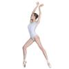 118141037 Cap Sleeve Dance Leotards Nice Back Hole Lace Ballet leotards (L 170, Fog Blue) view 2