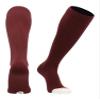 MadSportsStuff Pro Line Over the Calf Baseball Socks (Maroon, Small) view 1