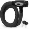 DANSI Unisex  Adults' Articulated Lock Smoke Black Matt view 1