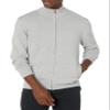 Amazon Essentials Men's Full-Zip Cotton Sweater, Light Grey Heather, X-Small view 1