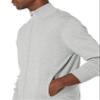 Amazon Essentials Men's Full-Zip Cotton Sweater, Light Grey Heather, X-Small view 3