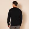 Amazon Essentials Men's V-Neck Cotton Cardigan Sweater, Black, XX-Large view 3