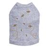 Bumble Bees - Dog Tank, XS Heather Gray view 1