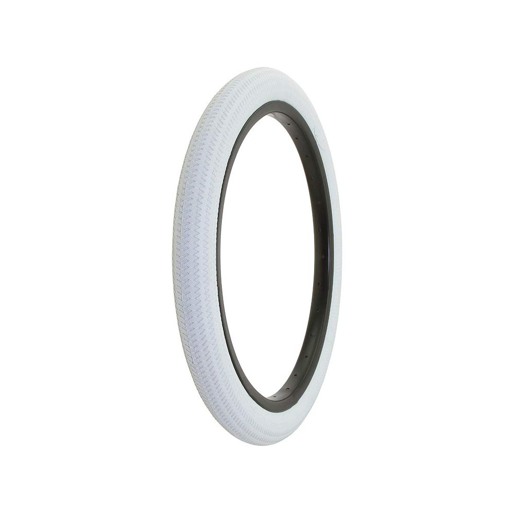 Alta Bicycle Tire Duro 18" x 1.95" Bike Tire Full Thread, Multiple Colors (White)