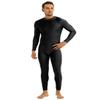 YOOJIA Men's Well Fit Mock Neck Unitard Solid Color Skin-tight Leotard Bodysuit Dancewear Black X-Large view 2