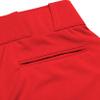 CHAMPRO Women's Tournament Traditional Low-Rise Polyester Softball Pant, XX-Large, Scarlet view 4