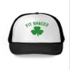 Awkward Styles Fit Shaced Trucker Hat Funny St. Patrick's Day Hats Irish Gifts Black One Size view 1