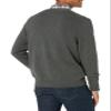 Amazon Essentials Men's Cotton Cardigan Sweater, -Charcoal Heather, Small view 3
