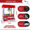Bundaloo Claw Machine Arcade Game with Sound, Cool Fun Mini Candy Grabber Prize Dispenser Vending Toy for Kids, Boys & Girls view 3