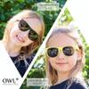 OWL 3 Pack Kids Sunglasses & Clear Lens Glasses  Pink & Floral Frames UV400 Protection Toddler Sunglasses for Girls view 4