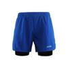 Lixada Men's 2-in-1 Running Shorts Quick Drying Breathable Active Training Jogging Cycling Longer Liner Reflective Elements view 2