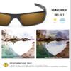 BLAZERBUCK Anti-salt Polarized Replacement Lenses for Oakley Crankshaft OO9239 - Pearl Gold Polarized view 3