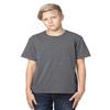 Threadfast Apparel Youth Ultimate T-Shirt L CHARCOAL HEATHER view 1