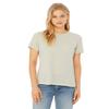 Bella Canvas Ladies' Relaxed Jersey Short-Sleeve T-Shirt M HTHR PRSM NATURL Vintage Navy view 1