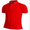 BCPOLO Men's Polo Shirt Solid Short Sleeve Classic Pique Polo Shirt Red-L (Asia-XXL) view 1