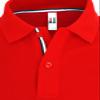 BCPOLO Men's Polo Shirt Solid Short Sleeve Classic Pique Polo Shirt Red-L (Asia-XXL) view 4