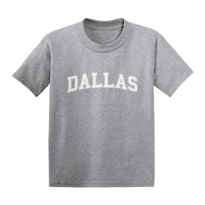 Haase Unlimited Dallas - State Proud Strong Pride Infant/Toddler Cotton Jersey T-Shirt (Light Gray, 12 Months)
