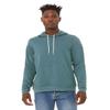 Bella + Canvas Unisex Sponge Fleece Pullover Hoodie L HTHR DEEP TEAL view 1
