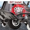 AlveyTech Front Wheel Assembly - Fits Razor Crazy Cart with Drift Bar (Versions 5 and up) Replacement 200x50 Rubber Tire, Inner Tube, Chain Sprocket, Axle, and Rim Parts for Kids Electric Carts view 3