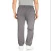 Amazon Essentials Sweatpants for Men, Grey Space Dye Fleece, Closed Bottom, Large (Available in Big and Tall) view 2